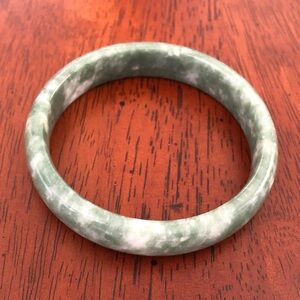 Estate Jade Bangle Bracelet